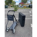 Habys Trolley Σύστημα μεταφοράς για κρεβάτι μασάζ βαλίτσα φυσικοθεραπείας Metal massage Table Cart Transportation 